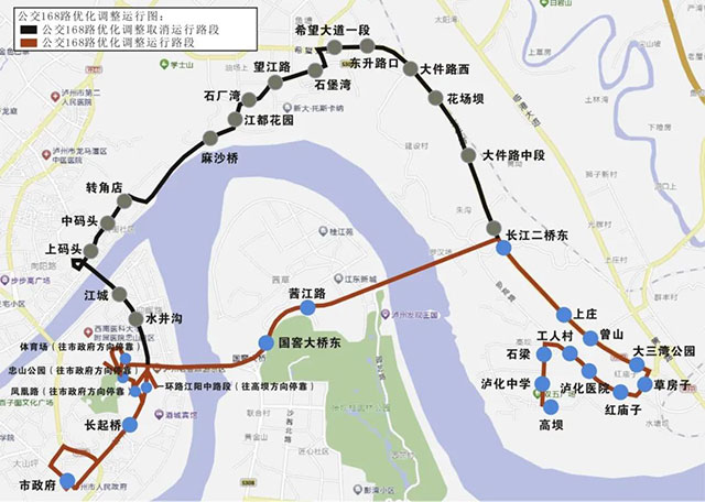 泸州长江二桥及其连线7月1日试通车，公交