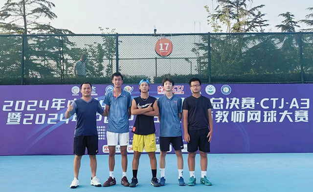 全国亚军！男子网球！龙马高中男子网球队再