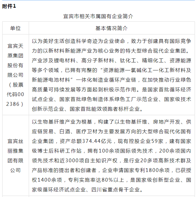 13名！宜宾公开选聘国企领导人员